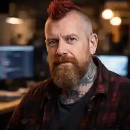 Portrait of Daniel Morrison, an online casino player from Calgary, Alberta, sharing his experience with Classic Casino Canada.